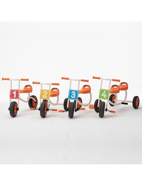 6 panneaux magnétiques les nombres pour tricycle Edusanté - 3