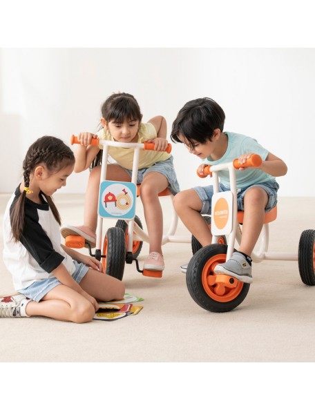 6 panneaux magnétiques les métiers pour tricycle Edusanté - 5
