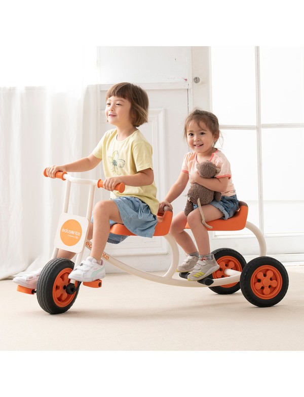 Tricycle Edusanté biplace 4 à 7 ans - 4