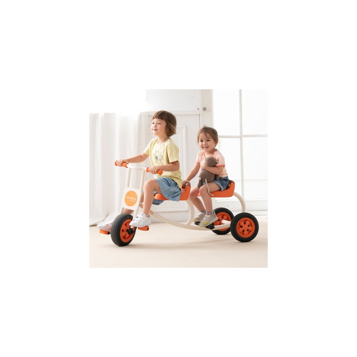 Tricycle Edusanté biplace 4 à 7 ans - 4