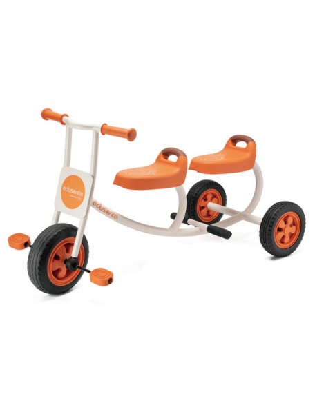 Tricycle Edusanté biplace 4 à 7 ans - 1