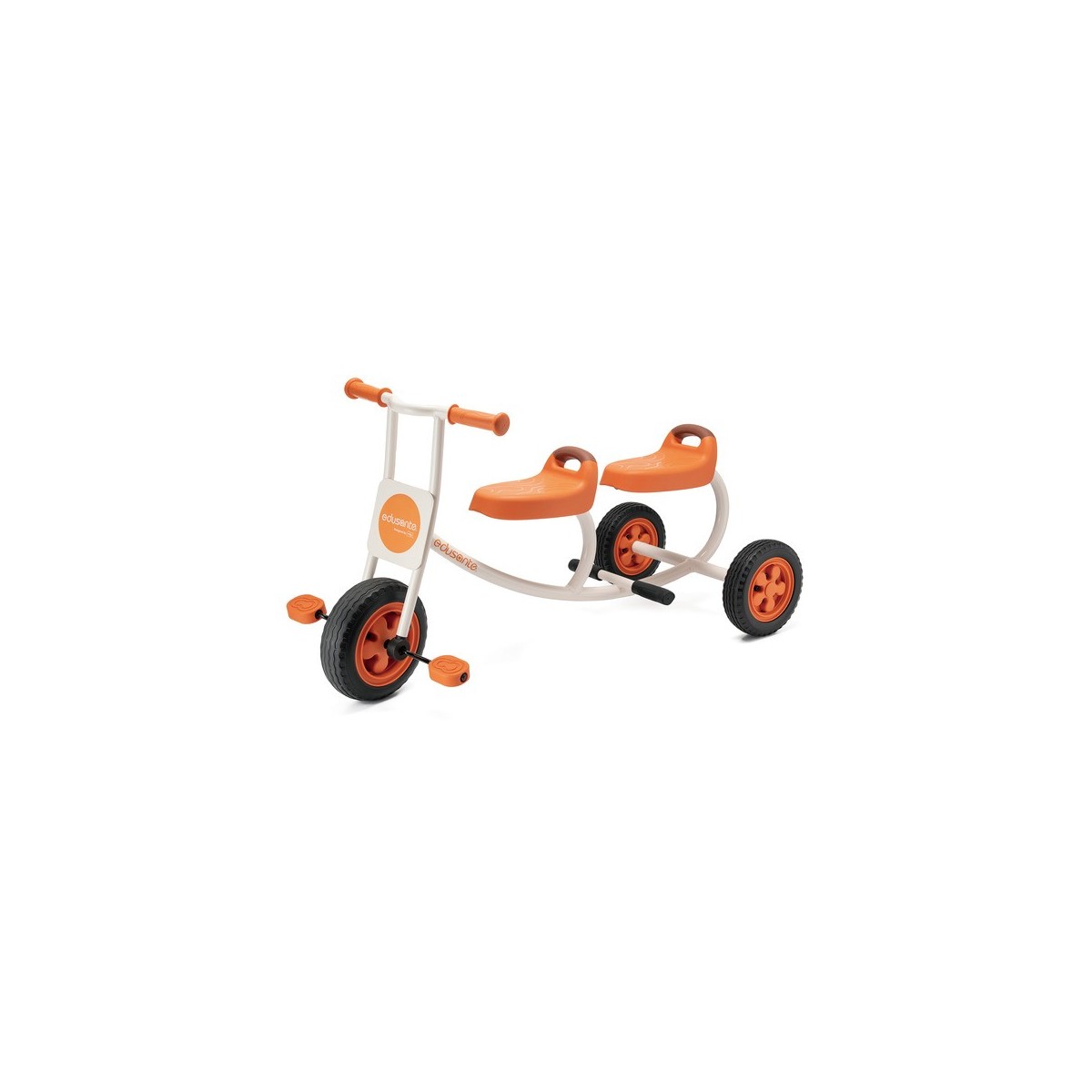 Tricycle Edusanté biplace 4 à 7 ans - 1