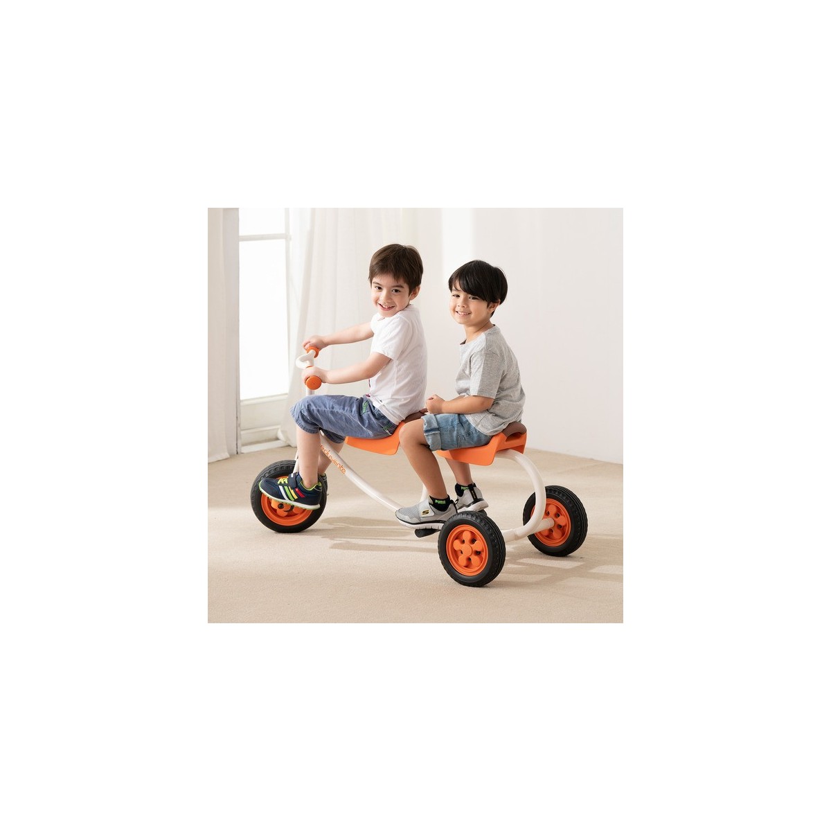 Tricycle Edusanté biplace 4 à 7 ans - 6