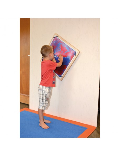 Panneau mural rotatif pour dalles sensorielles - 1