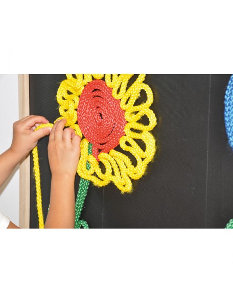 Panneau de motricité petites cordes - 2