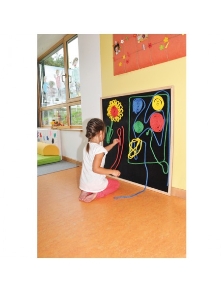 Panneau de motricité petites cordes - 1