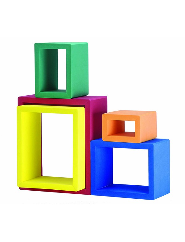 Cubes créatifs multi-couleurs - 1