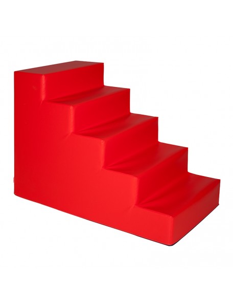 Escalier 5 marches en mousse - 1