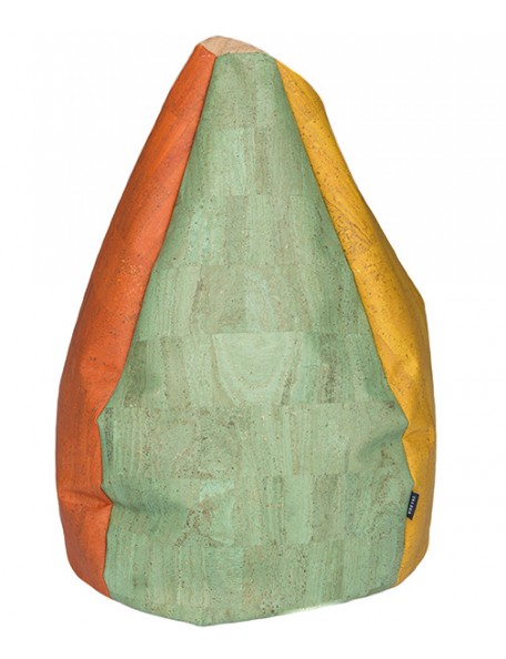 Pouf en liège écologique 4 couleurs - 1