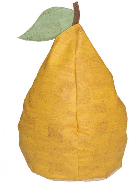 Pouf poire en liège écologique - 1