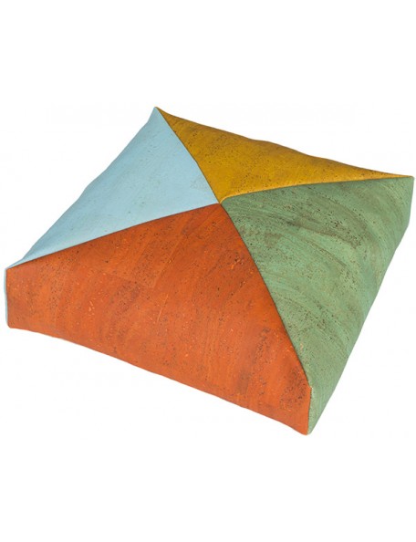 Coussin carré en liège 4 couleurs - 1