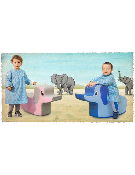 Éléphant à bascule - 2