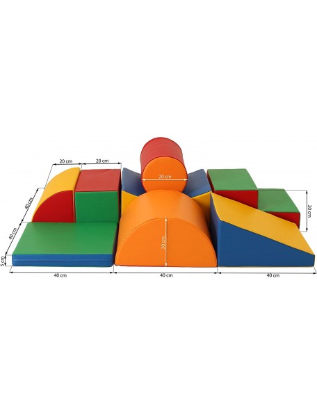 Kit motricité 8 modules multi-couleurs - 3