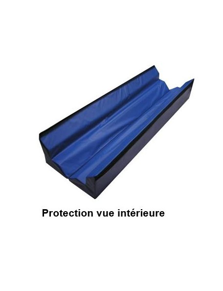 Protection poteau basket vue intérieure