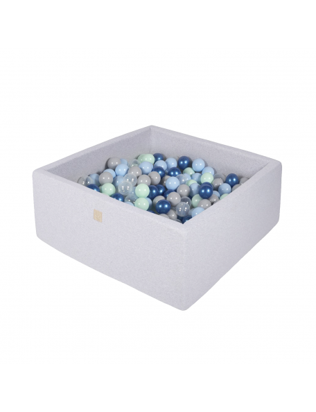 Piscine bébé avec 300 balles Lagon Bleu Piscine à balles pour bébé Lagon Bleu, avec 300 balles incluses.
La piscine est de forme