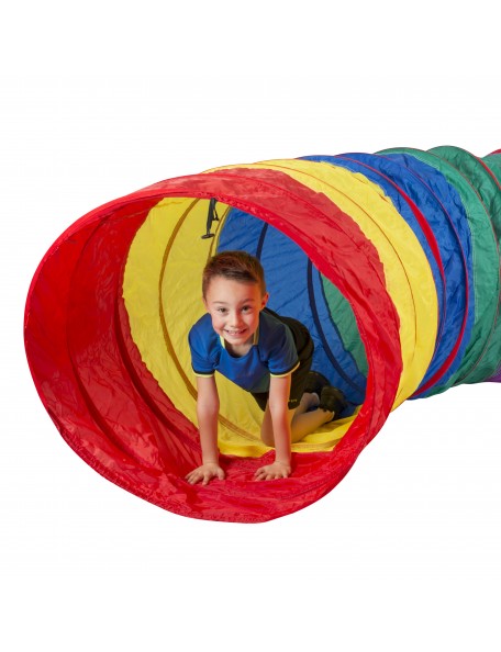 Méga tunnel géant pour enfants Tunnel géant de qualité Spordas. 
Avec un diamètre de 91,4 cm et une longueur de 3,7 mètres, ces