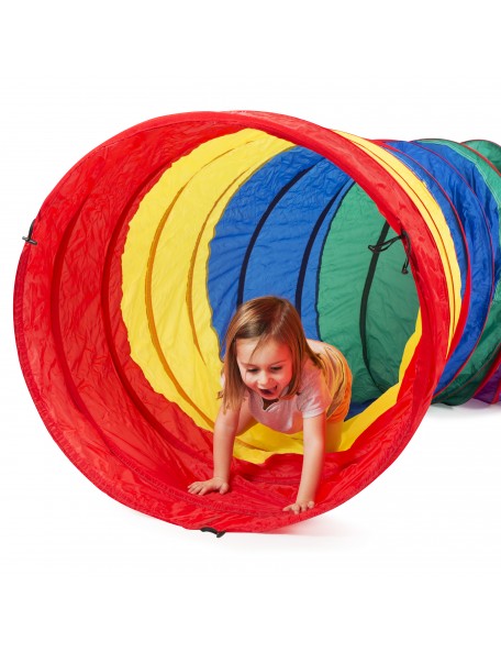 Méga tunnel géant pour enfants Tunnel géant de qualité Spordas. 
Avec un diamètre de 91,4 cm et une longueur de 3,7 mètres, ces