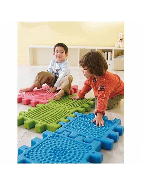 6 blocs de construction tactiles - 3