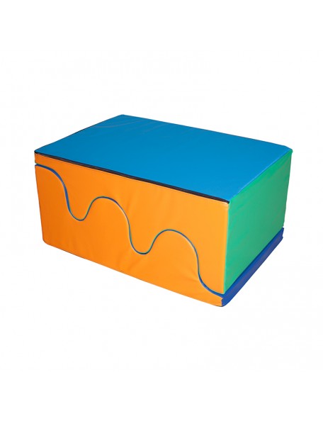 Parcours psychomoteur vagues Parcours psychomoteur vagues de motricité, Module de motricité avec 2 éléments à bosses variées.
L