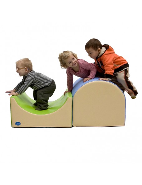 Parcours psychomoteur 4 éléments Parcours psychomoteur 4 éléments, modules de motricité avec 4 éléments en mousses. Le parcours 