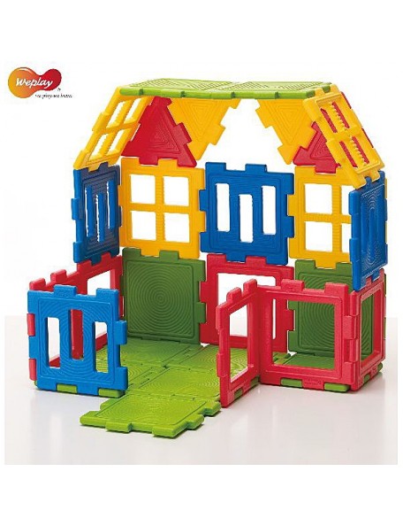 56 mini-blocs de construction à assembler pour la psychomotricité des enfants