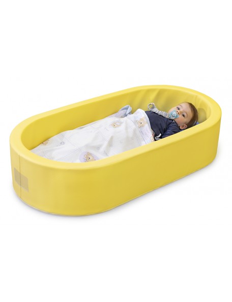 Lit-couchette ovale Lit ovale en mousse avec matelas inclus.
Le lit-couchette ovale est très léger, facile à transporter et à r