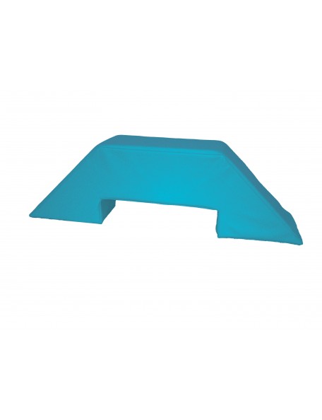 Pont rampant Turquoise Sarneige Pont rampant Turquoise Sarneige couleur turquoise, pour parcours de motricité en crèche. Module