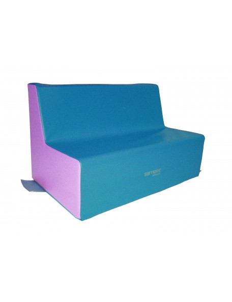 Banquette 3 places Sarneige 25 cm Banquette 3 places Sarneige 25 cm pour les enfants en crèche avec une hauteur d'assise à 25 cm