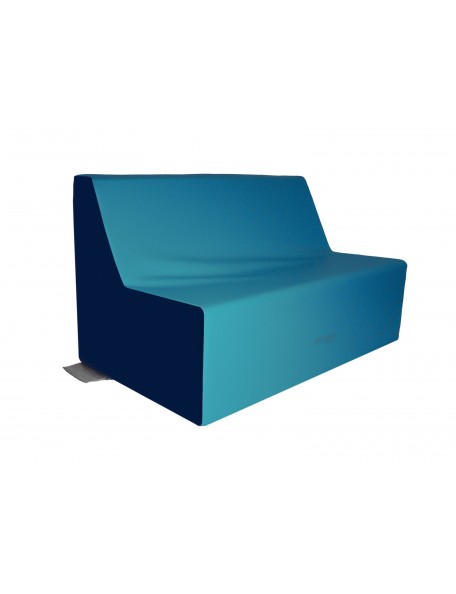 Banquette 3 places Sarneige maternelle Banquette 3 places Sarneige maternelle pour les enfants en Maternelle avec une hauteur d'