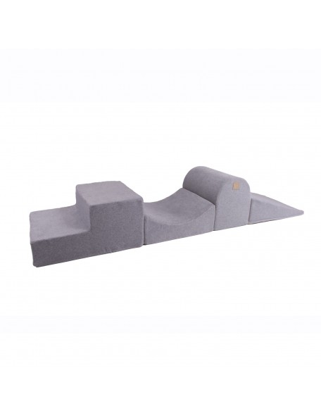 Modules de motricité Chic Gris Modules de motricité pour enfants, de couleur gris clair. Ce parcours comprend 4 éléments variés