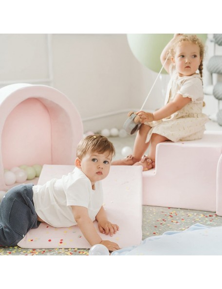 Modules de motricité Chic Rose Modules de motricité pour enfants, de couleur Rose. Ce parcours comprend 4 éléments variés pour f