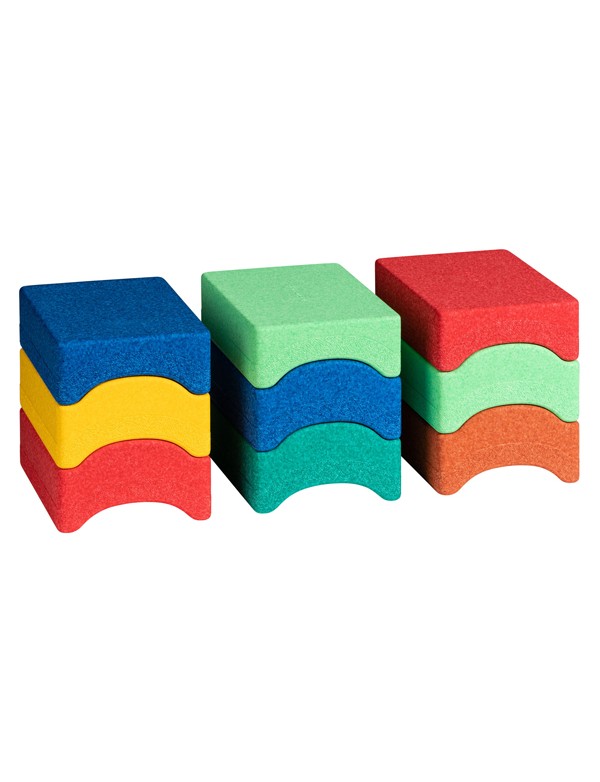 Blocs légers de construction D'innombrables possibilités de mouvement et de jeux avec ces blocs légers de construction!
Ils son