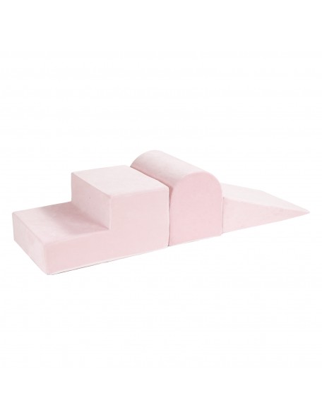 Modules de motricité Chic Rose 3 éléments Modules de motricité pour enfants, de couleur Rose clair. Ce parcours comprend 3 éléme