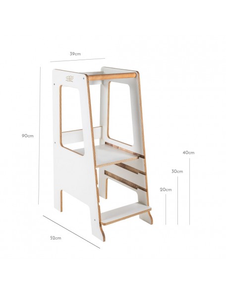 Tour d'observation Montessori blanche - 3