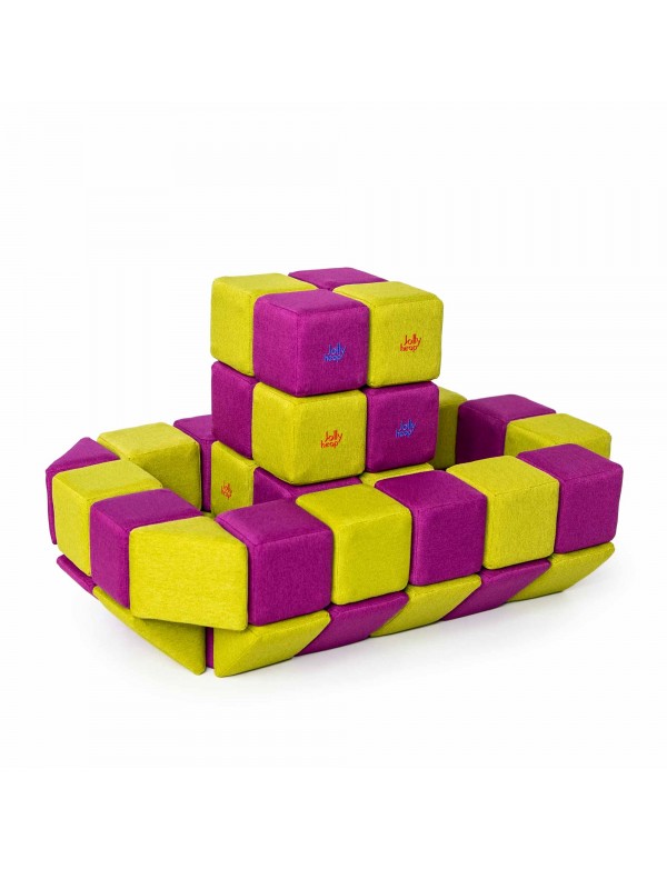Cubes de construction magnétiques - 20