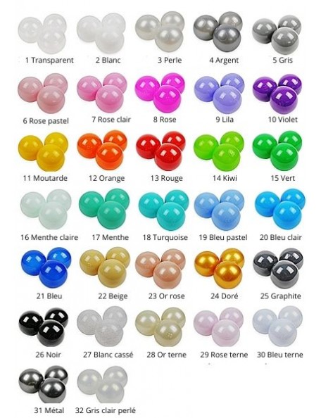 Parcours motricité piscine ronde Caramel - 2