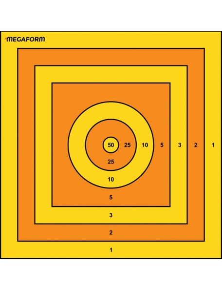 Cible de jeu de boccia numérotée - 1