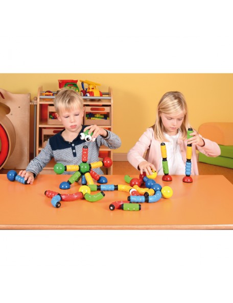 Tubes magnétiques de construction - 2