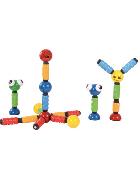 Tubes magnétiques de construction - 1