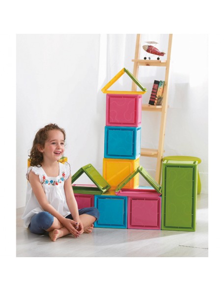 68 grands blocs empilables - 2