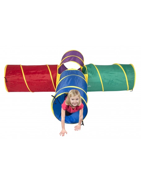 Tunnel carrefour pour la motricité des enfants. Grand tunnel carrefour Spordas de qualité.