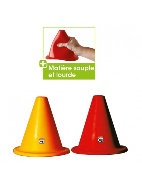 6 mini-cônes souples - 1