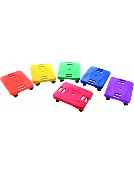 Scooter ergonomique mobile avec roues pour le psychomotricité et les déplacements des enfants