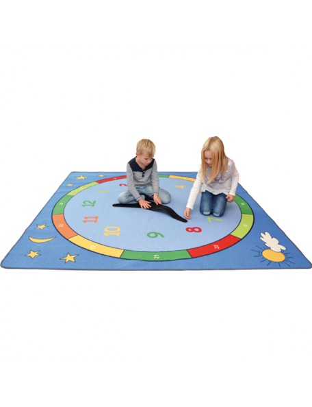 Tapis horloge pour enfants - 1