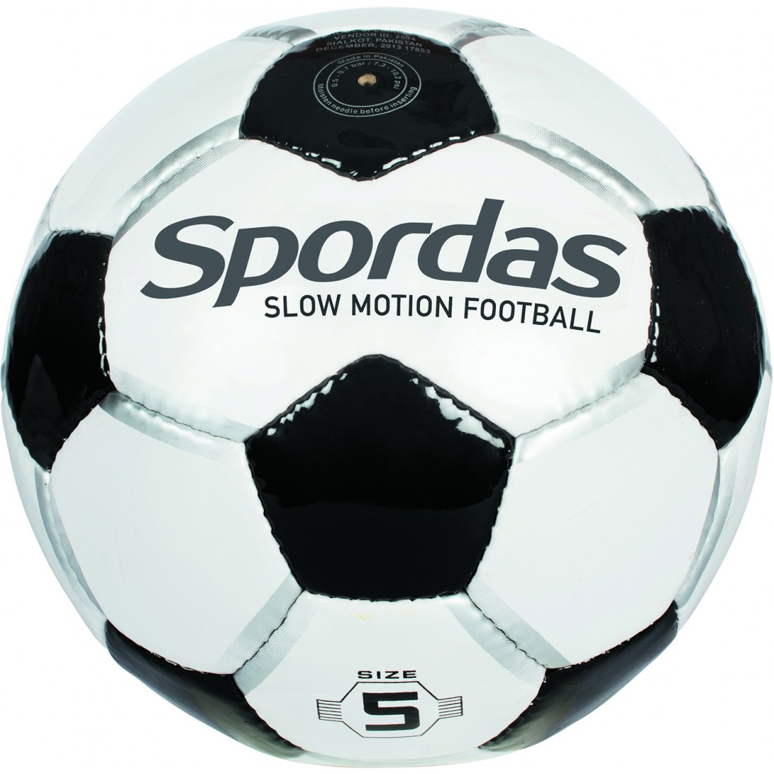 Ballon de football lesté avec du sable pour activité sportive handisport