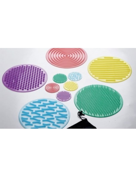 10 dalles sensorielles rondes - 2