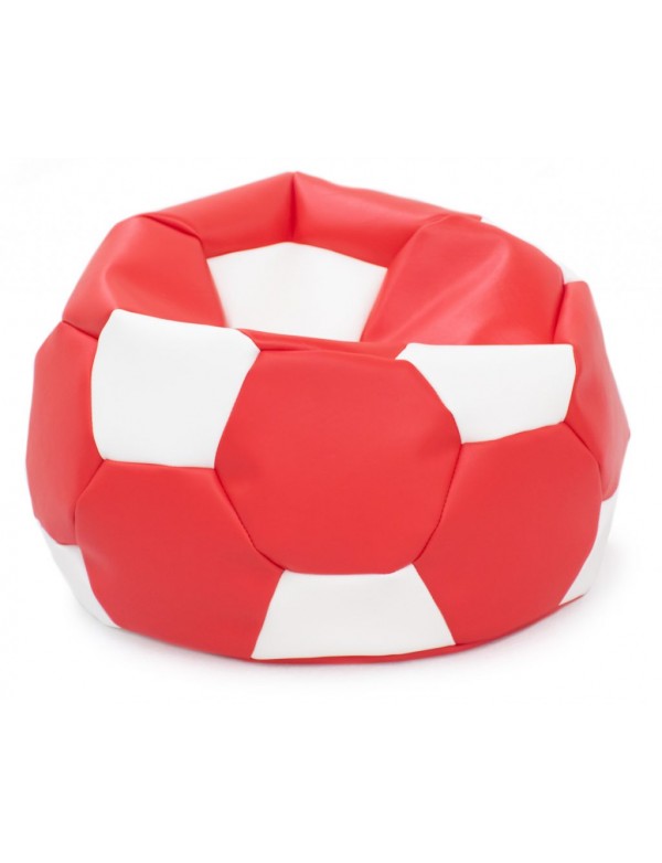 Pouf ballon de football 45 cm - 1 - Pouf ballon de football 45 cm, mobilier en mousse adapté pour les enfants.
Sans phtalates e