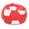 Pouf ballon de football 45 cm - 1 - Pouf ballon de football 45 cm, mobilier en mousse adapté pour les enfants.
Sans phtalates e