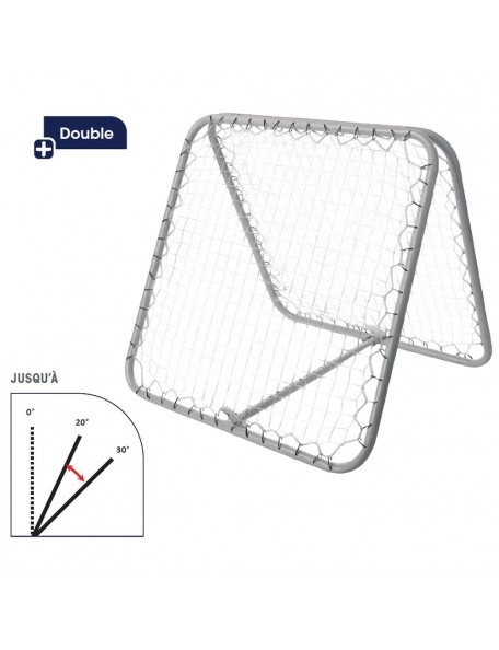 Tchoukball double, but de tchoukball - 1 - But de Tchoukball double. Pour le travail technique aérien et pour les gardiens.
Dév
