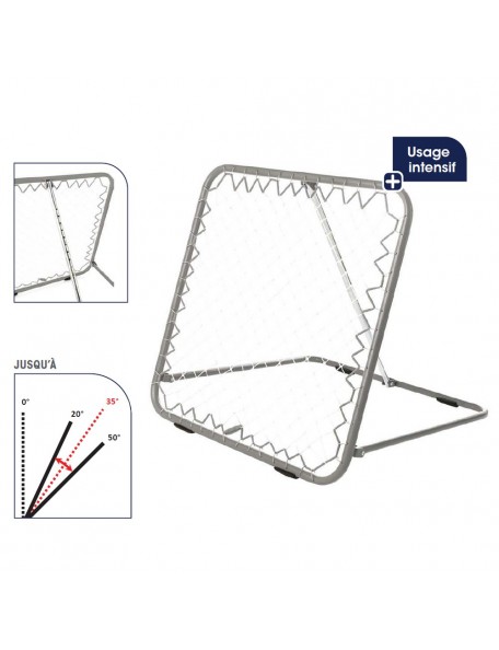 Tchoukball inclinable - 1 - Tchoukball inclinable, but de tchoukball pour le travail technique aérien et pour les gardiens de bu